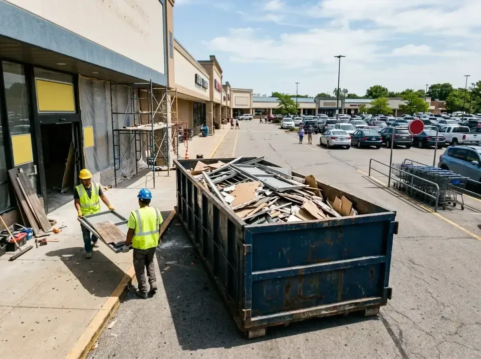 retail-store-renovation-debris-003 — frequently asked questions, Roll-off Dumpster Rentals in Lackland AFB, TX